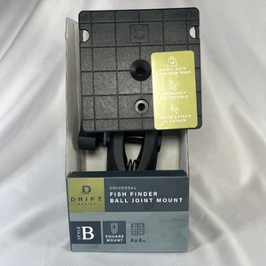Drift Marine Universal Fish Finder Ball Joint Mount 4x4 Square Style B - Picture 1 of 6