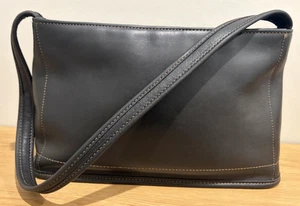 Vintage Coach Schultertasche Bleecker Zip 9309 in schwarz - Bild 1 von 13