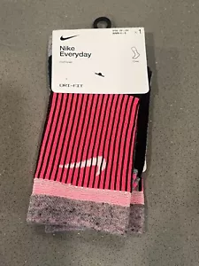 NEW Nike Everyday Cushioned Crew Dri-Fit Socks Women 4-6 / Youth 3Y-5Y - Picture 1 of 6