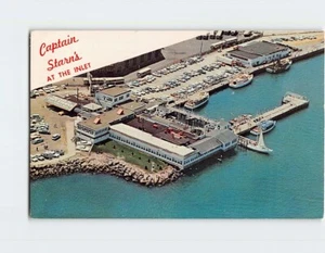 Postcard Captain Starns At The Inlet Atlantic City USA - Picture 1 of 2