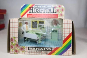 Britains Hospital Series Dr and Patient #7851 Mint wBox 1985 Super Deetail - Picture 1 of 3