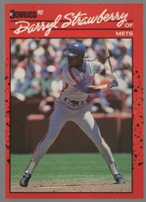 1990 Donruss Darryl Strawberry #235 New York Mets Near Mint!