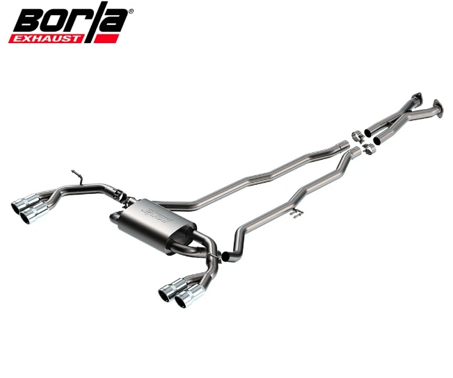 Borla S-Type 2.25'' Cat-Back Exhaust For 2010-2016 Hyundai Genesis Coupe 3.8L Foto 1 de 2