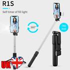 R1 Selfie Stick Tripod Extendable Bluetooth-compatible Monopod with Fill Light (