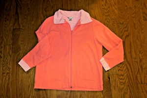 XL 16 18 TOP CIERVO BLANCO 95% ALGODÓN Elástico Cremallera Flamin Suéter SUDADERA PAQUETES - Imagen 1 de 4
