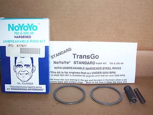 TransGo 2004R 700 PK Hardened Pump Ring Kit Under 5400 RPM 700R4 4L60 4L60E 4L65 - Picture 1 of 2