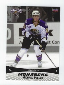 2010-11 Manchester Monarchs (AHL) Michael Pelech (Atlanta Gladiators)