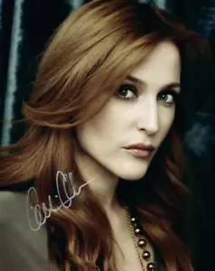 Gillian Anderson signed 8x10 Photo autograph Picture autographed and COA - Picture 1 of 1