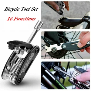 Juego de herramientas portátiles de reparación de bicicletas 16 en 1 radios hexagonales MTB bicicleta multiherramienta bicicleta herramienta de bicicleta - Imagen 1 de 14