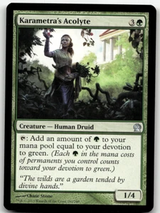 MTG Karametra's Acolyte Theros 160/249 Regular Uncommon - Picture 1 of 1