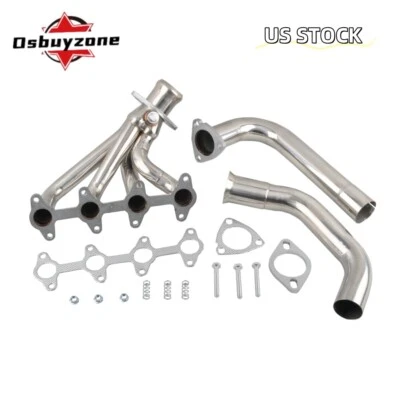 Stainless Exhaust Header Kit for Chevy S10 1994-04 & GMC Sonoma 2.2L 2WD Pickup - Image 1 of 4
