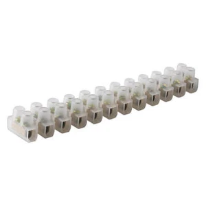 6A Dual Row 12 Positions Screw Terminal Electric Barrier Strip Block 5PCS - Picture 1 of 5