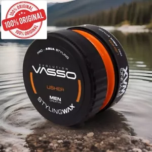 Vasso Pro-Aqua Usher Hair Styling Water Based Gel Wax,150 ml - Picture 1 of 5