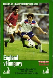 Em qualification 27.04.1983 England - Hungary - Picture 1 of 1