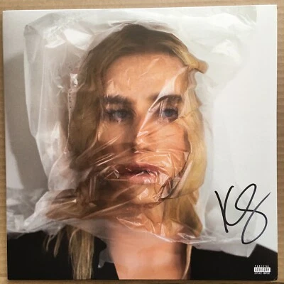 Kesha Signed Autographed Gag Order Sea Glass Green Colored Vinyl LP Record New - Image 1 of 4