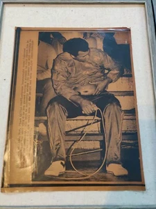 Foto de alambre rara de colección de 1979, Muhammad Ali, boxeo, foto de entrenamiento. - Imagen 1 de 3