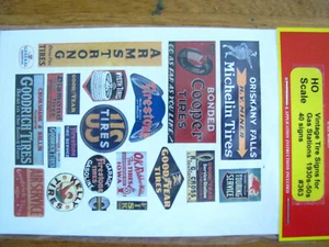 JL Innovative Design #363 Vitae Tire Signs for Gas Stations (1930's-50s)40 Signs - Picture 1 of 2