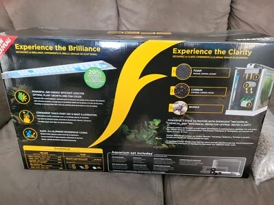 Aquarium new in box with gravel - Image 1 of 2