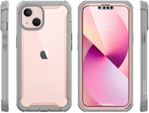 Funda a prueba de golpes con cubierta de pantalla para iPhone 13 Mini 5,4" serie i-Blason Ares - Imagen 1 de 26