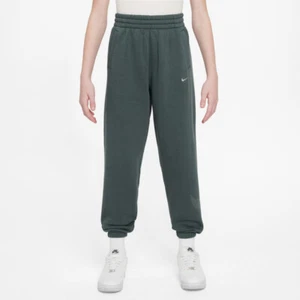 GIRLS NIKE SPORTSWEAR CLUB FLEECE LOOSE PANTS_VINTAGE GREEN HF4400-338-SIZE M - Picture 1 of 3
