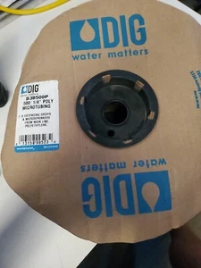 1/4 inch 500 feet drip emitter line irrigation sprinkler tubing hose lawn water - Picture 1 of 3