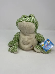 Webkinz Ganz Fleckfrosch weiches Plüschtier Stofftier Spielzeug HM142 UNBENUTZT - Bild 1 von 6