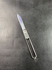 Vintage 1950 Christy Slide/Sliding Blade Keychain Pocket Knife Fremont Ohio USA