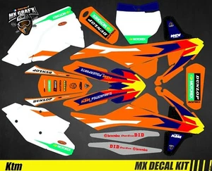 Kit Déco Moto pour / Mx Decal Kit for Ktm SX / SX-F - Replica Factory 2017 - Bild 1 von 1