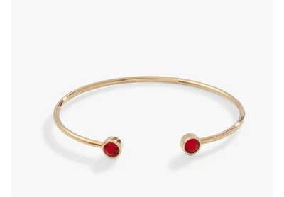 Alex and Ani Ruby Flex Cuff Bracelet $28 NWT - Image 1 of 4
