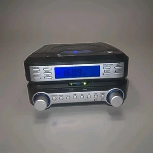 Sylvania Hi Fi Micro System Stereo AM/FM Radio CD Alarm Clock SRCD159PL-E - Picture 1 of 3