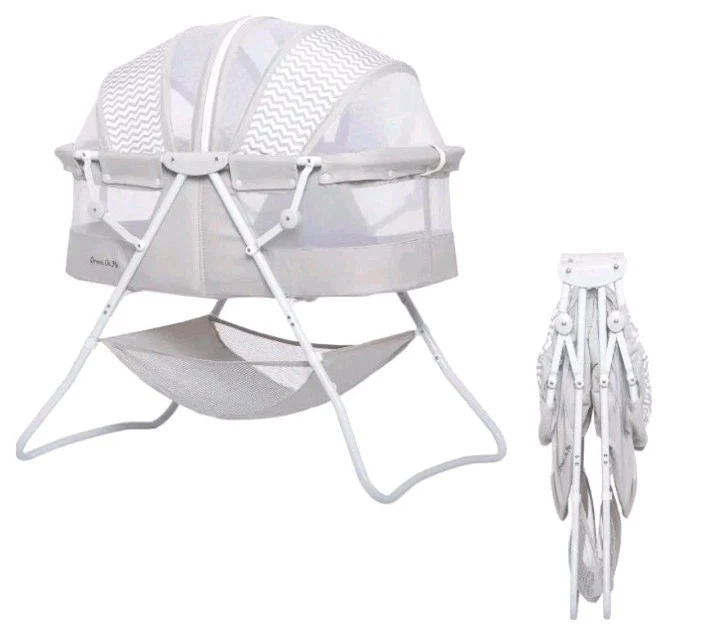 Cuna Dream On Me Karley en Gris Frío, Ligera Portátil para Bebé NUEVO Foto 1 de 1