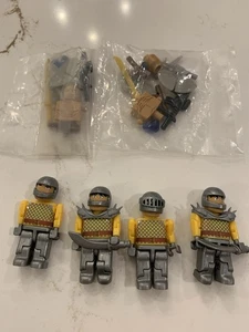 Schwertkämpfer Minifigur Lot Baustein Lego kompatibel Set (5) eine Neu - Bild 1 von 7