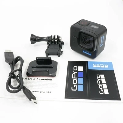 GoPro HERO11 Mini Waterproof Action Camera Black W/Accessories - Image 1 of 4