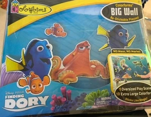 Rare! Colorforms Big Wall Playset Finding Dory 2016 NIB - Picture 1 of 3