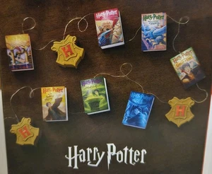 NEW Hallmark HARRY POTTER MINI LIGHT STRING Book Lights Battery Operated Fairy - Picture 1 of 7