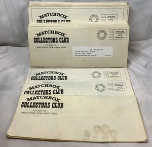 Matchbox Collectors Club Official Quarterly Newsletters 1972-1977 32 Ausgaben - Bild 1 von 3