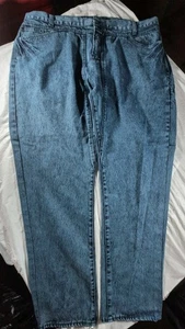 Y2k Girbaud Marithe Francois Authentic X Relaxed Fit Jeans Blue Green Size 44/33 - Picture 1 of 14