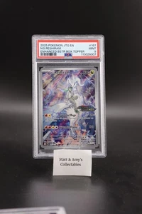2025 Pokemon N'S RESHIRAM #167/159 Enhanced Booster Journey Stamped PSA 9 - Picture 1 of 2