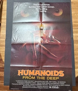 Humanoids From The Deep Original Movie Poster Used 1980 - Picture 1 of 20