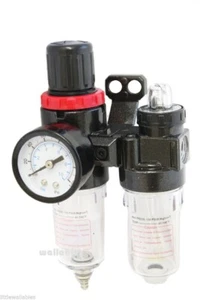 Filtro de agua de aire regulador de presión compresor herramientas HVLP pistola pulverizadora aceite agua - Imagen 1 de 1