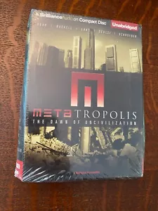 METAtropolis Audio 8 CDs Buckell Elizabeth Bear Schroeder John Scalzi NEW SEALED - Foto 1 di 5