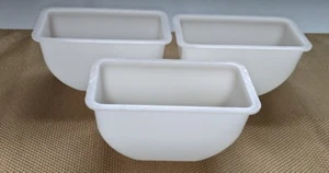Inserti in plastica di ricambio per bar caddy / 1 pinta / bianco / set di 3 - Foto 1 di 4