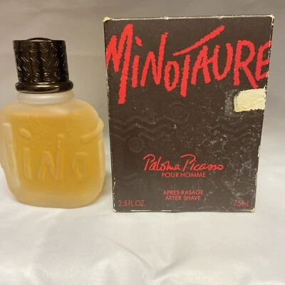 Salpicaduras para después del afeitado Minotaure de Paloma Picasso para hombre 2,5 fl oz nuevo en caja Foto 1 de 4