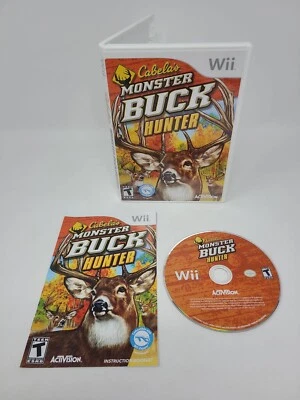 Cabela's Monster Buck Hunter Wii Game Complete With Manual Hunting - Image 1 of 4