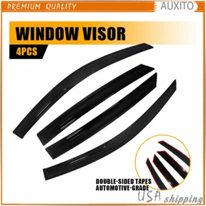 AUXITO Window Visors For 16-2020 Honda Civic Sedan Mugen Style Sun Rain Guard H - Picture 1 of 11