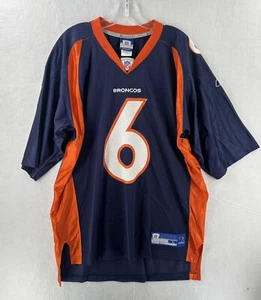 Reebok Denver Broncos Jay Cutler #6 Trikot Größe Herren L Selten Vintage - Bild 1 von 8