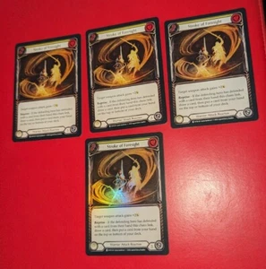 FAB Welcome to Rathe unlimited STROKE OF FORESIGHT x 4 ( 1 Foil )  NM (YELLOW) - Imagen 1 de 1