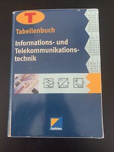 Gehlen Tabellenbuch Informations- und Telekommunikation Weiterbildung Schule 