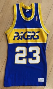 Vtg 80’s Indiana Pacers Sand Knit Jersey. Size S. - Picture 1 of 6