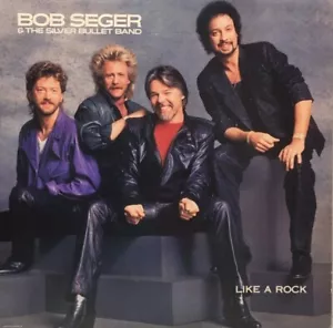 Bob Seger & the silver bullet band Like a Rock LP Vinyl Record 1986 PT12398 - Picture 1 of 11